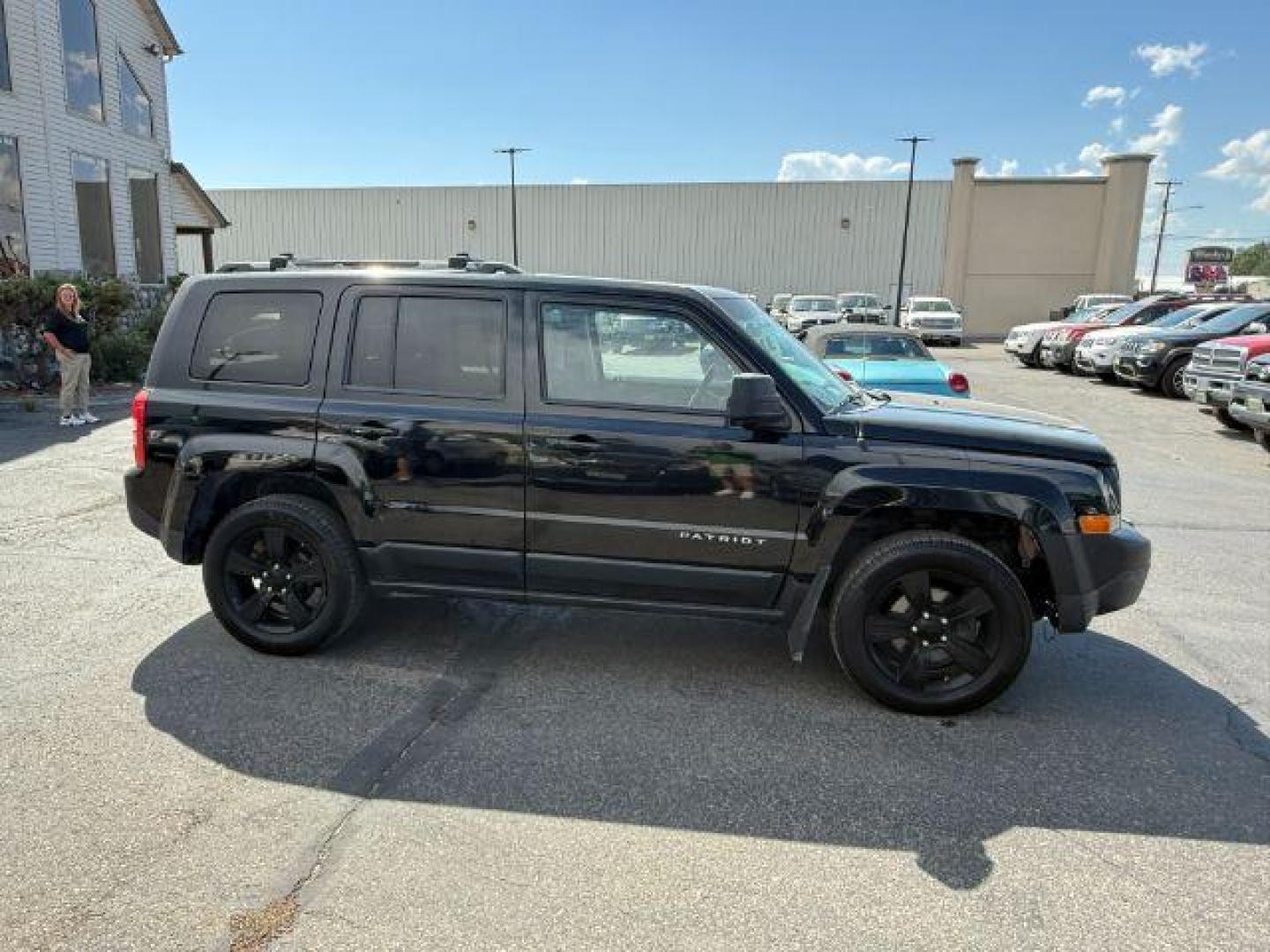 2012 Black /Dark Slate Gray Cloth Interior Jeep Patriot (1C4NJRFB6CD) with an 24L L4 DOHC 16V engine, located at 1175 N Woodruff Ave, Idaho Falls, ID, 83401, 43.506901, -111.999657 - Photo#25