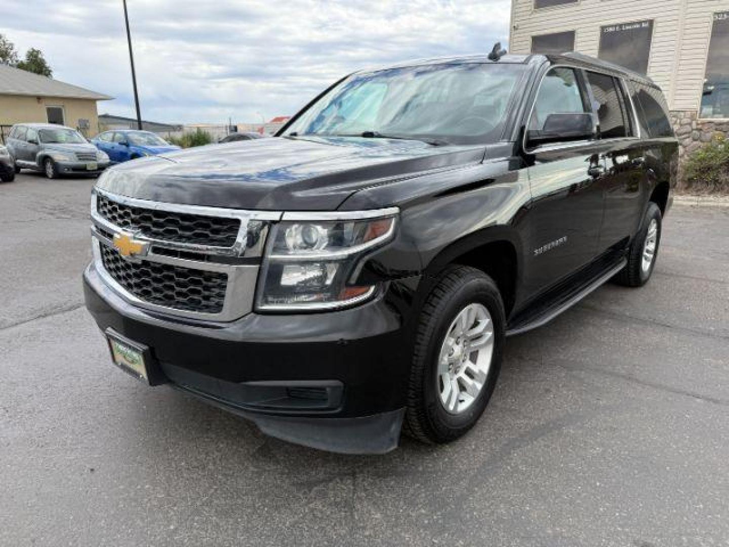 2018 Black /Jet Black Chevrolet Suburban LS (1GNSKGKC5JR) with an EcoTec3 5.3L V-8 gasoline direct injection engine, AUTOMATIC transmission, located at 1235 N Woodruff Ave., Idaho Falls, 83401, (208) 523-1053, 43.507172, -112.000488 - At Timberline Auto, finding a great deal on your next vehicle is always easy! Our experienced sales staff's goal is to help find you the right vehicle at the right price! Our knowledgeable finance department has options for almost any credit score. We offer extended service contract options to prote - Photo#0