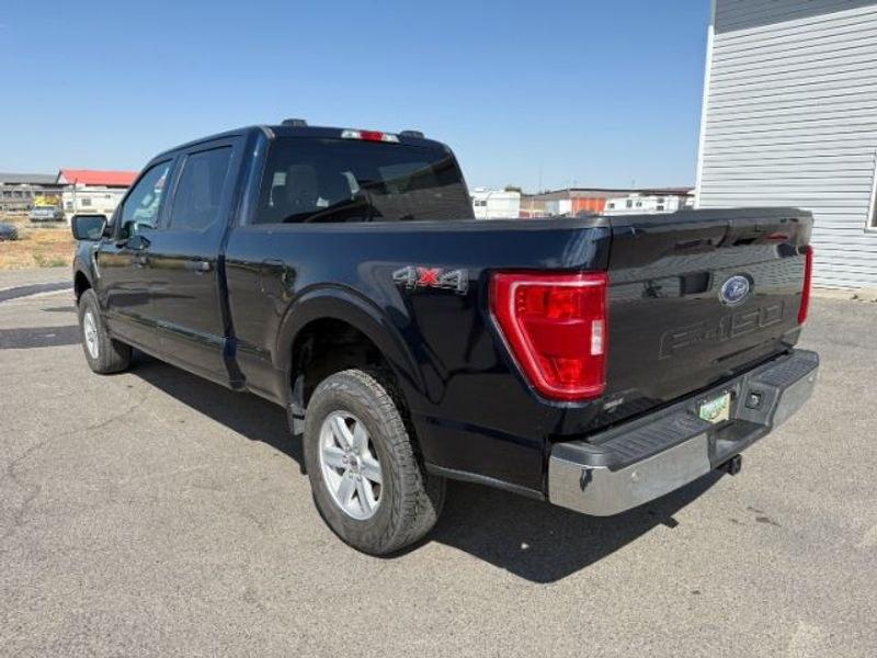 2023 Antimatter Blue Metallic /Black w/Medium Dark Slate Ford F-150 XLT (1FTFW1E53PK) with an V8, 5.0L engine, 10-speed automatic transmission, located at 1175 N Woodruff Ave, Idaho Falls, ID, 83401, 43.506901, -111.999657 - <b>Vehicle Details</b><br>This pre-owned 2023 Ford F-150 XLT is a standout pickup truck for drivers who want proven capability, modern comfort, and legendary Ford toughness. With only 37,317 miles, this Ford F-150 has plenty of road ahead and is ready to handle your next job, weekend project, or adv- Photo#2