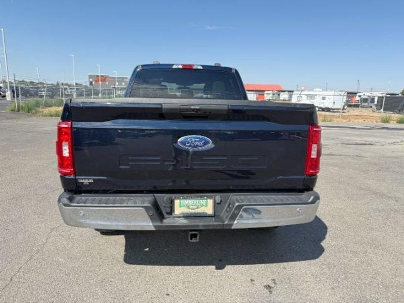 2023 Antimatter Blue Metallic /Black w/Medium Dark Slate Ford F-150 XLT (1FTFW1E53PK) with an V8, 5.0L engine, 10-speed automatic transmission, located at 1175 N Woodruff Ave, Idaho Falls, ID, 83401, 43.506901, -111.999657 - <b>Vehicle Details</b><br>This pre-owned 2023 Ford F-150 XLT is a standout pickup truck for drivers who want proven capability, modern comfort, and legendary Ford toughness. With only 37,317 miles, this Ford F-150 has plenty of road ahead and is ready to handle your next job, weekend project, or adv- Photo#3