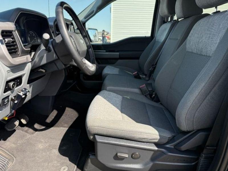 2023 Antimatter Blue Metallic /Black w/Medium Dark Slate Ford F-150 XLT (1FTFW1E53PK) with an V8, 5.0L engine, 10-speed automatic transmission, located at 1175 N Woodruff Ave, Idaho Falls, ID, 83401, 43.506901, -111.999657 - <b>Vehicle Details</b><br>This pre-owned 2023 Ford F-150 XLT is a standout pickup truck for drivers who want proven capability, modern comfort, and legendary Ford toughness. With only 37,317 miles, this Ford F-150 has plenty of road ahead and is ready to handle your next job, weekend project, or adv- Photo#11