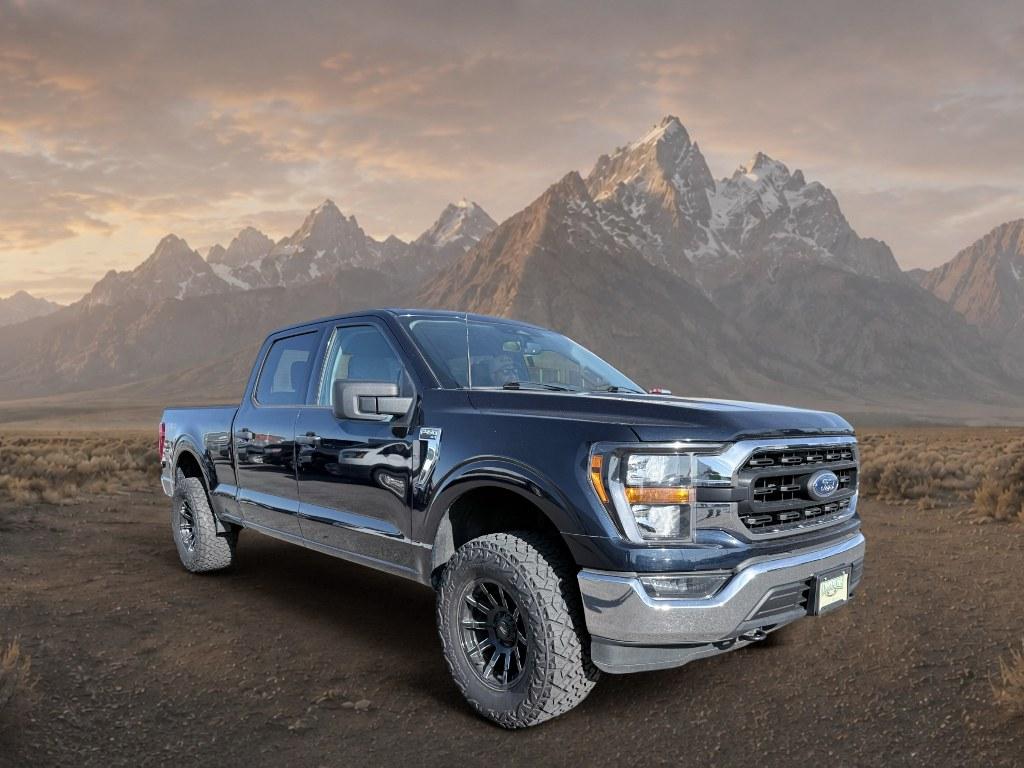 2023 Antimatter Blue Metallic /Black w/Medium Dark Slate Ford F-150 XLT (1FTFW1E53PK) with an V8, 5.0L engine, 10-speed automatic transmission, located at 1175 N Woodruff Ave, Idaho Falls, ID, 83401, 43.506901, -111.999657 - <b>Vehicle Details</b><br>This pre-owned 2023 Ford F-150 XLT is a standout pickup truck for drivers who want proven capability, modern comfort, and legendary Ford toughness. With only 37,317 miles, this Ford F-150 has plenty of road ahead and is ready to handle your next job, weekend project, or adv- Photo#6