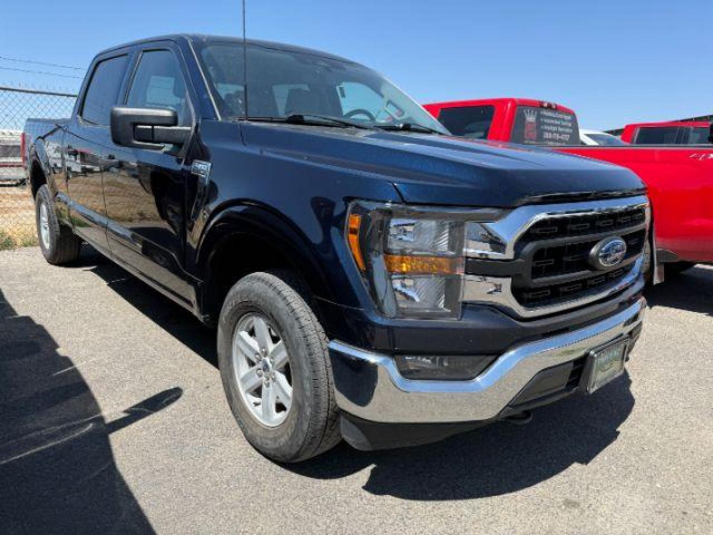 2023 BLUE /BLACK Ford F-150 (1FTFW1E53PK) with an 50L engine, Automatic transmission, located at 1175 N Woodruff Ave, Idaho Falls, ID, 83401, 43.506901, -111.999657 - At Timberline Auto, finding a great deal on your next vehicle is always easy! Our experienced sales staff's goal is to help find you the right vehicle at the right price! Our knowledgeable finance department has options for almost any credit score. We offer extended service contract options to prote - Photo#1