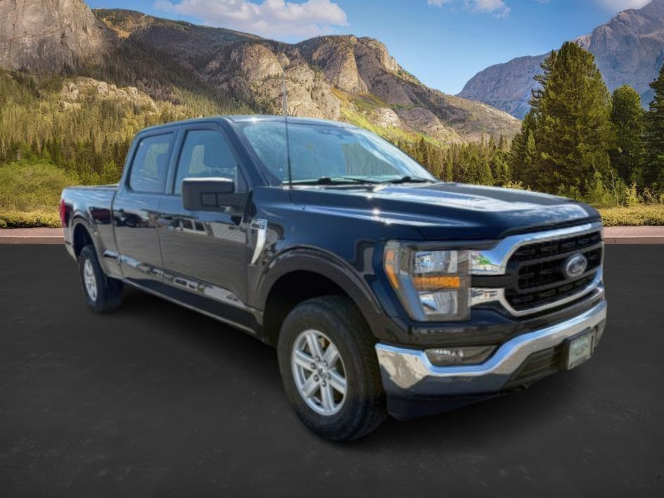 2023 BLUE /BLACK Ford F-150 XLT (1FTFW1E53PK) with an 5.0L engine, AUTO transmission, located at 1235 N Woodruff Ave., Idaho Falls, 83401, (208) 523-1053, 43.507172, -112.000488 - At Timberline Auto, finding a great deal on your next vehicle is always easy! Our experienced sales staff's goal is to help find you the right vehicle at the right price! Our knowledgeable finance department has options for almost any credit score. We offer extended service contract options to prote - Photo#8