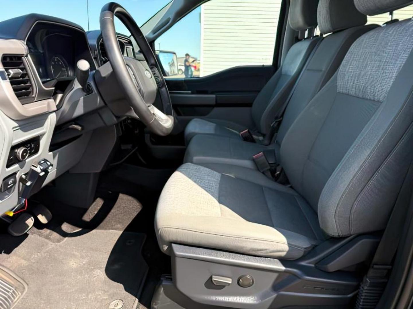 2023 BLUE /BLACK Ford F-150 (1FTFW1E53PK) with an 50L engine, Automatic transmission, located at 1175 N Woodruff Ave, Idaho Falls, ID, 83401, 43.506901, -111.999657 - At Timberline Auto, finding a great deal on your next vehicle is always easy! Our experienced sales staff's goal is to help find you the right vehicle at the right price! Our knowledgeable finance department has options for almost any credit score. We offer extended service contract options to prote - Photo#12