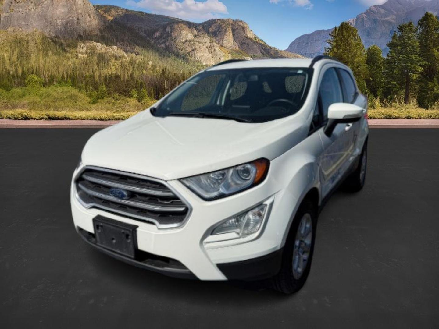 2020 Diamond White /Ebony Black Ford EcoSport (MAJ6S3GLXLC) with an 2L I-4 gasoline direct injection engine, Automatic transmission, located at 1175 N Woodruff Ave, Idaho Falls, ID, 83401, 43.506901, -111.999657 - At Timberline Auto, finding a great deal on your next vehicle is always easy! Our experienced sales staff's goal is to help find you the right vehicle at the right price! Our knowledgeable finance department has options for almost any credit score. We offer extended service contract options to prote - Photo#0