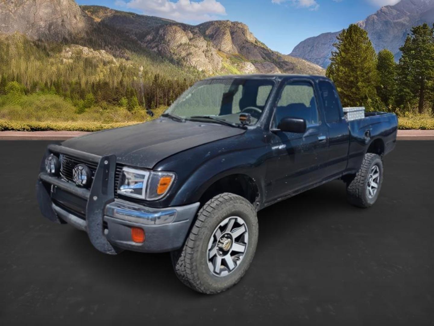 1999 BLACK /CLOTH Toyota TACOMA (4TAWM72N9X2) , Manual transmission, located at 1175 N Woodruff Ave, Idaho Falls, ID, 83401, 43.506901, -111.999657 - At Timberline Auto, finding a great deal on your next vehicle is always easy! Our experienced sales staff's goal is to help find you the right vehicle at the right price! Our knowledgeable finance department has options for almost any credit score. We offer extended service contract options to prote - Photo#0