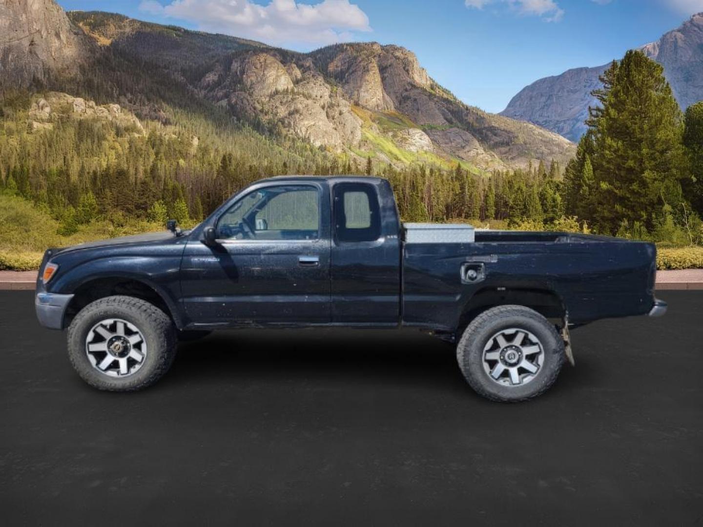 1999 BLACK /CLOTH Toyota TACOMA (4TAWM72N9X2) , Manual transmission, located at 1175 N Woodruff Ave, Idaho Falls, ID, 83401, 43.506901, -111.999657 - At Timberline Auto, finding a great deal on your next vehicle is always easy! Our experienced sales staff's goal is to help find you the right vehicle at the right price! Our knowledgeable finance department has options for almost any credit score. We offer extended service contract options to prote - Photo#1