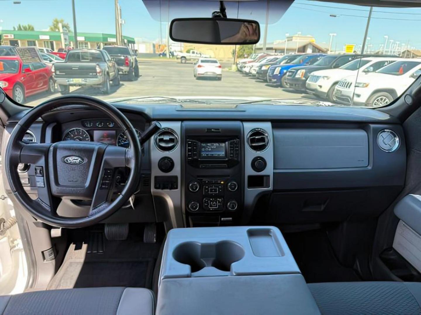 2013 Oxford White /Steel Gray Ford F-150 (1FTFX1ET2DK) with an EcoBoost 35L V-6 gasoline direct injection engine, Automatic transmission, located at 1175 N Woodruff Ave, Idaho Falls, ID, 83401, 43.506901, -111.999657 - At Timberline Auto, finding a great deal on your next vehicle is always easy! Our experienced sales staff's goal is to help find you the right vehicle at the right price! Our knowledgeable finance department has options for almost any credit score. We offer extended service contract options to prote - Photo#18