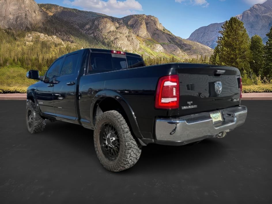 2020 BLACK /Black Ram 2500 Laramie Crew Cab 4X4 6'4 Box (3C6UR5FL8LG) with an Cummins 6.7L I-6 diesel direct injection engine, AUTOMATIC transmission, located at 1235 N Woodruff Ave., Idaho Falls, 83401, (208) 523-1053, 43.507172, -112.000488 - If you're looking for a heavy-duty truck that delivers legendary power, premium comfort, and rugged capability, this 2020 RAM 2500 Laramie Crew Cab checks every box. Powered by the renowned 6.7L Cummins Turbo Diesel, this truck is built to handle tough jobs, heavy towing, and long highway drives wi - Photo#2