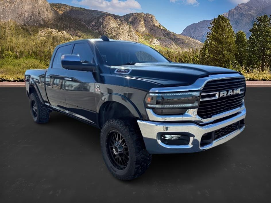2020 BLACK /Black Ram 2500 Laramie Crew Cab 4X4 6'4 Box (3C6UR5FL8LG) with an Cummins 6.7L I-6 diesel direct injection engine, AUTOMATIC transmission, located at 1235 N Woodruff Ave., Idaho Falls, 83401, (208) 523-1053, 43.507172, -112.000488 - If you're looking for a heavy-duty truck that delivers legendary power, premium comfort, and rugged capability, this 2020 RAM 2500 Laramie Crew Cab checks every box. Powered by the renowned 6.7L Cummins Turbo Diesel, this truck is built to handle tough jobs, heavy towing, and long highway drives wi - Photo#8