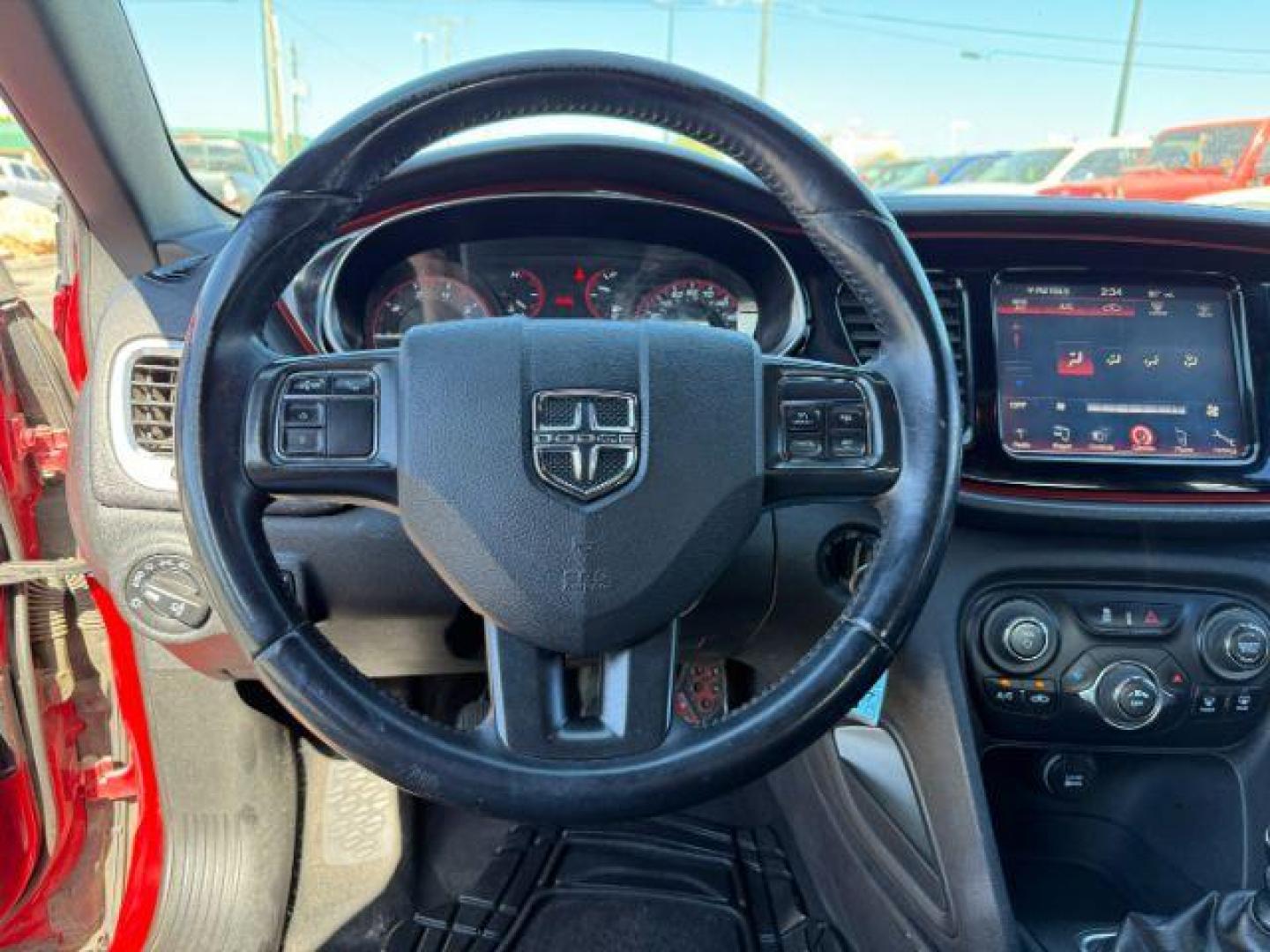 2014 Redline 2 Coat Pearl /Black Dodge Dart (1C3CDFBB6ED) with an MultiAir 24L I-4 variable valve control engine, Automatic transmission, located at 1175 N Woodruff Ave, Idaho Falls, ID, 83401, 43.506901, -111.999657 - At Timberline Auto, finding a great deal on your next vehicle is always easy! Our experienced sales staff's goal is to help find you the right vehicle at the right price! Our knowledgeable finance department has options for almost any credit score. We offer extended service contract options to prote - Photo#32