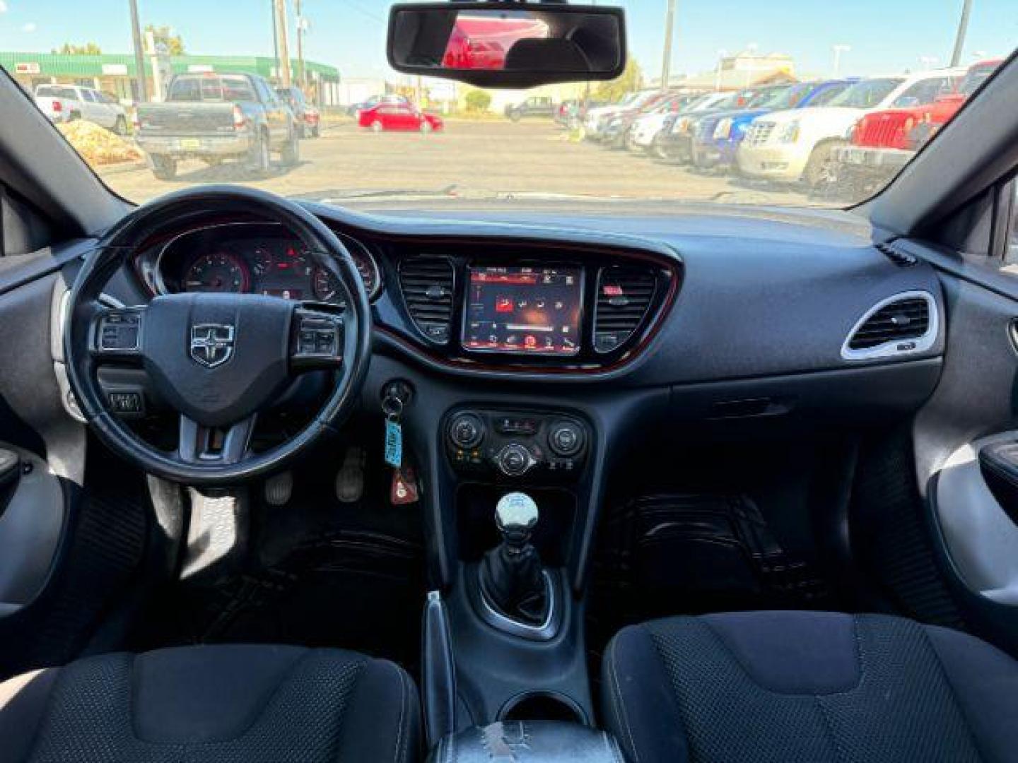 2014 Redline 2 Coat Pearl /Black Dodge Dart (1C3CDFBB6ED) with an MultiAir 24L I-4 variable valve control engine, Automatic transmission, located at 1175 N Woodruff Ave, Idaho Falls, ID, 83401, 43.506901, -111.999657 - At Timberline Auto, finding a great deal on your next vehicle is always easy! Our experienced sales staff's goal is to help find you the right vehicle at the right price! Our knowledgeable finance department has options for almost any credit score. We offer extended service contract options to prote - Photo#37