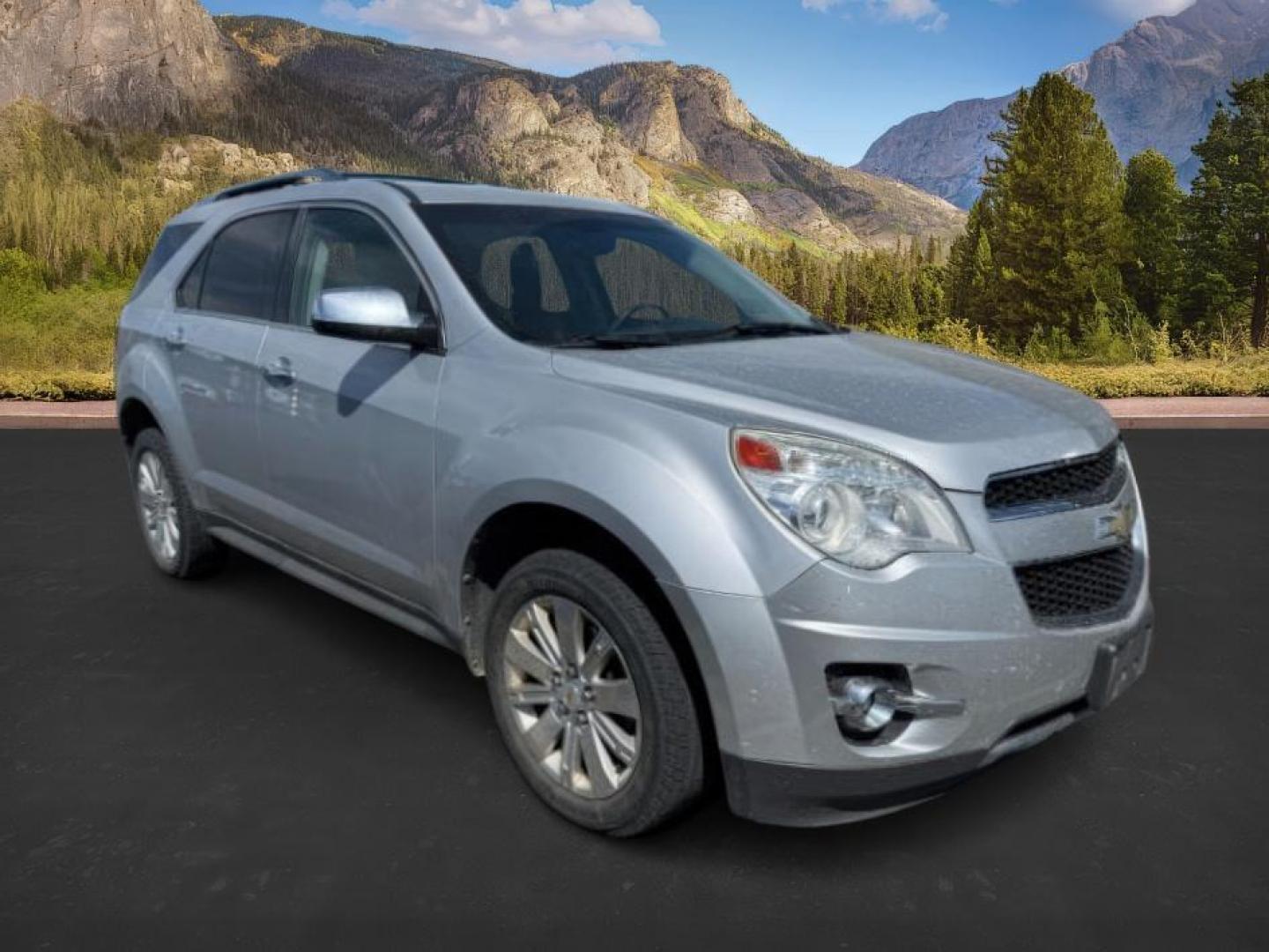 2011 Silver Ice Metallic /Jet Black Chevrolet Equinox (2CNFLGE50B6) with an 3L V-6 gasoline direct injection engine, Automatic transmission, located at 1175 N Woodruff Ave, Idaho Falls, ID, 83401, 43.506901, -111.999657 - At Timberline Auto, finding a great deal on your next vehicle is always easy! Our experienced sales staff's goal is to help find you the right vehicle at the right price! Our knowledgeable finance department has options for almost any credit score. We offer extended service contract options to prote - Photo#0