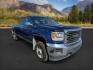 2018 BLUE /Jet Black GMC Sierra 2500HD (1GT12SEG9JF) with an Vortec 6L V-8 variable valve control engine, Automatic transmission, located at 1175 N Woodruff Ave, Idaho Falls, ID, 83401, 43.506901, -111.999657 - At Timberline Auto, finding a great deal on your next vehicle is always easy! Our experienced sales staff's goal is to help find you the right vehicle at the right price! Our knowledgeable finance department has options for almost any credit score. We offer extended service contract options to prote - Photo#0