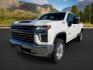 2021 Summit White /Jet Black Chevrolet Silverado 3500HD (1GC4YUEY4MF) with an Duramax 66L V-8 diesel direct injection engine, Automatic transmission, located at 1175 N Woodruff Ave, Idaho Falls, ID, 83401, 43.506901, -111.999657 - At Timberline Auto, finding a great deal on your next vehicle is always easy! Our experienced sales staff's goal is to help find you the right vehicle at the right price! Our knowledgeable finance department has options for almost any credit score. We offer extended service contract options to prote - Photo#0