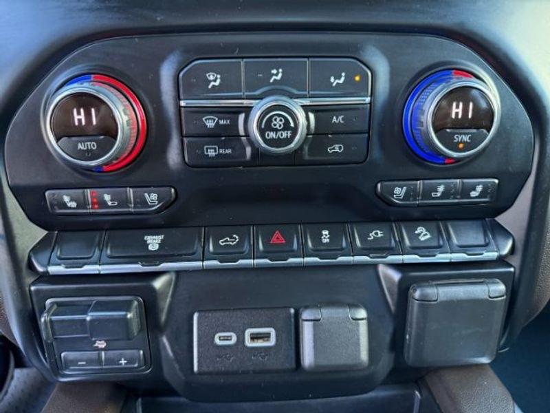 2021 Iridescent Pearl Tricoat /Gideon/Very Dark Atmosphere Chevrolet Silverado LTZ (1GC4YUEY4MF) with an V8, 6.6L engine, 10-speed automatic transmission, located at 1175 N Woodruff Ave, Idaho Falls, ID, 83401, 43.506901, -111.999657 - <b>Vehicle Details</b><br>Discover exceptional capability and premium comfort in this pre-owned 2021 Chevrolet Silverado 3500 LTZ 4WD, now available in Idaho Falls, ID. Powered by a robust V8 6.6L Diesel engine, this heavy-duty pickup is built to handle demanding towing, hauling, and everyday drivin- Photo#17