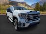 2022 Summit White /Jet Black GMC Sierra 3500HD (1GT49UEY8NF) with an Duramax 66L V-8 diesel direct injection engine, Automatic transmission, located at 1175 N Woodruff Ave, Idaho Falls, ID, 83401, 43.506901, -111.999657 - At Timberline Auto, finding a great deal on your next vehicle is always easy! Our experienced sales staff's goal is to help find you the right vehicle at the right price! Our knowledgeable finance department has options for almost any credit score. We offer extended service contract options to prote - Photo#0