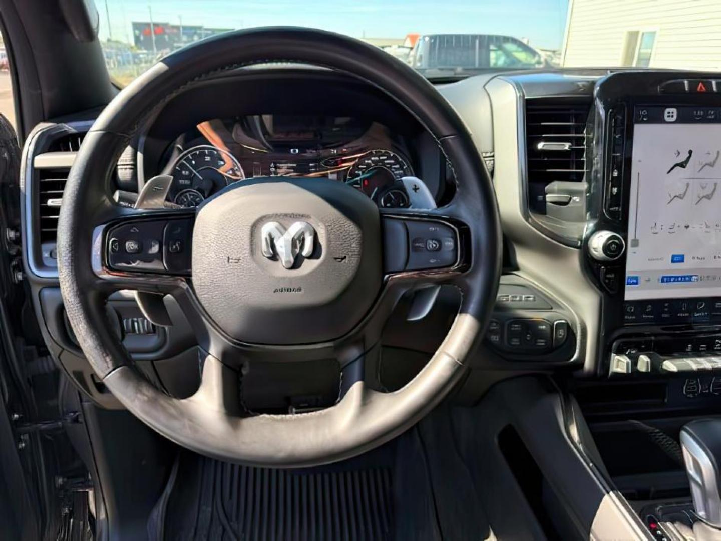 2022 GRAY /LEATHER Ram 1500 (1C6SRFLT3NN) with an 57 engine, Automatic transmission, located at 1175 N Woodruff Ave, Idaho Falls, ID, 83401, 43.506901, -111.999657 - At Timberline Auto, finding a great deal on your next vehicle is always easy! Our experienced sales staff's goal is to help find you the right vehicle at the right price! Our knowledgeable finance department has options for almost any credit score. We offer extended service contract options to prote - Photo#13