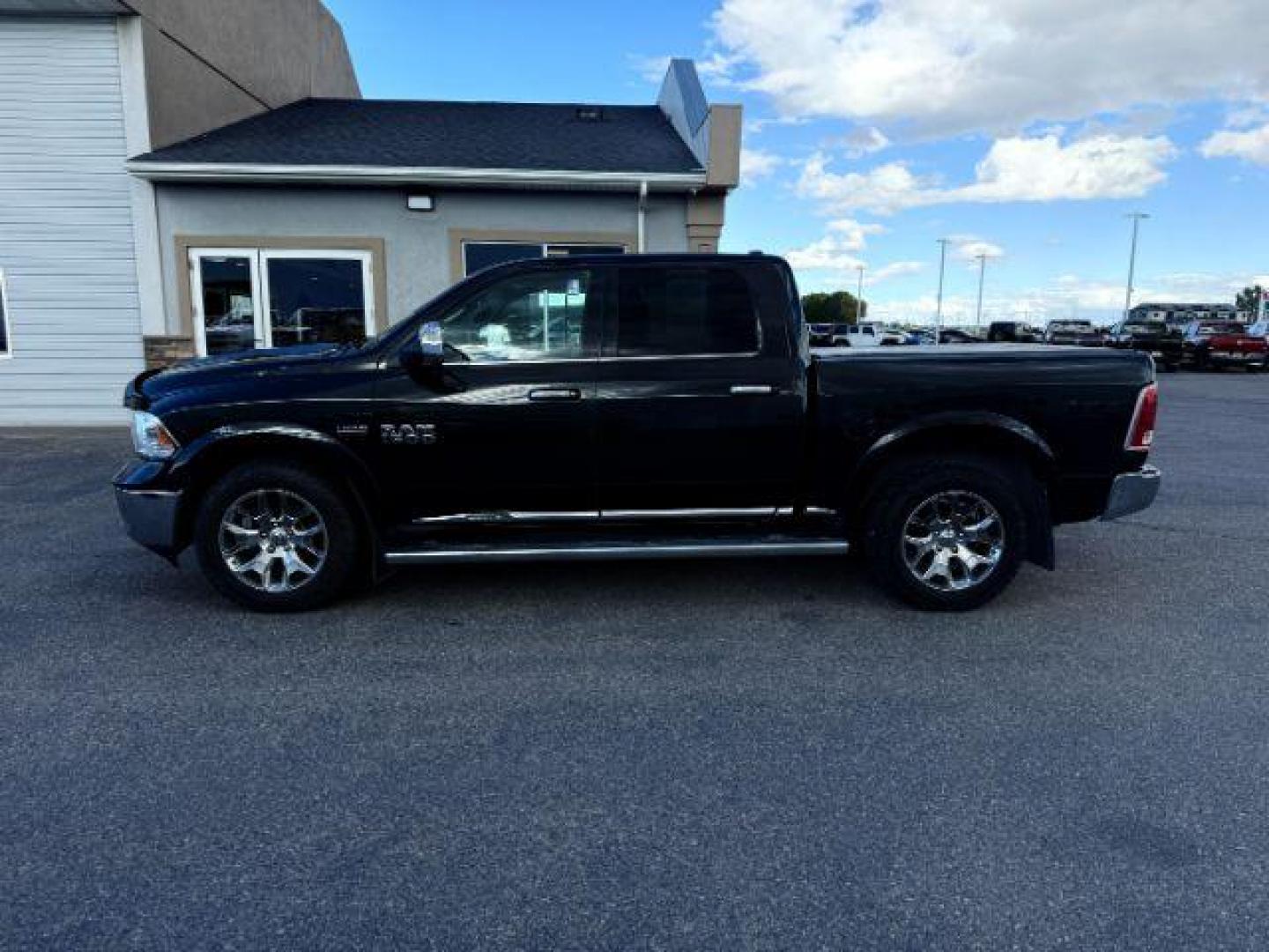 2017 BLACK /LEATHER Ram 1500 (1C6RR7PT3HS) with an 57 engine, Automatic transmission, located at 1175 N Woodruff Ave, Idaho Falls, ID, 83401, 43.506901, -111.999657 - At Timberline Auto, finding a great deal on your next vehicle is always easy! Our experienced sales staff's goal is to help find you the right vehicle at the right price! Our knowledgeable finance department has options for almost any credit score. We offer extended service contract options to prote - Photo#2
