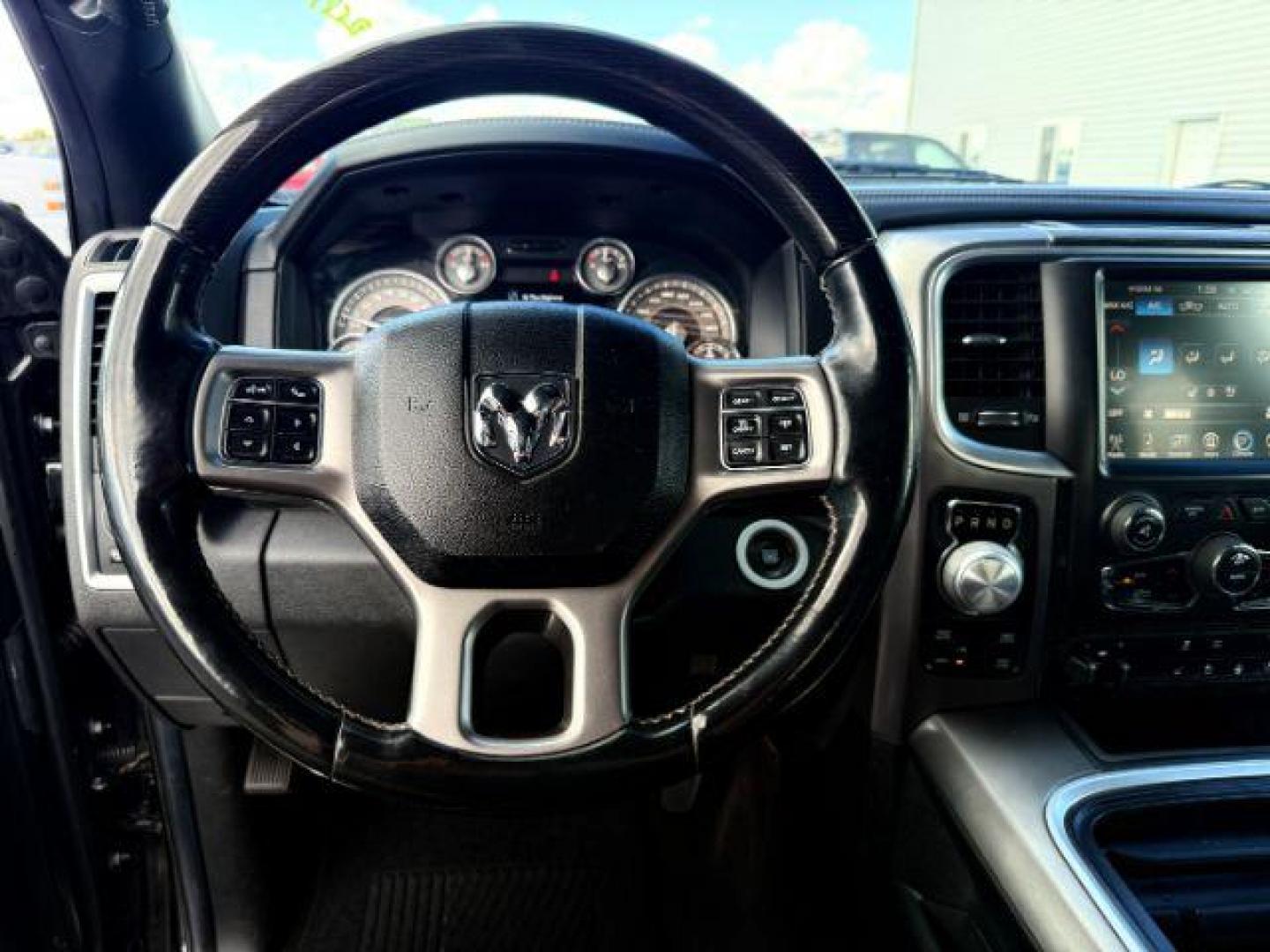 2017 BLACK /LEATHER Ram 1500 (1C6RR7PT3HS) with an 57 engine, Automatic transmission, located at 1175 N Woodruff Ave, Idaho Falls, ID, 83401, 43.506901, -111.999657 - At Timberline Auto, finding a great deal on your next vehicle is always easy! Our experienced sales staff's goal is to help find you the right vehicle at the right price! Our knowledgeable finance department has options for almost any credit score. We offer extended service contract options to prote - Photo#15