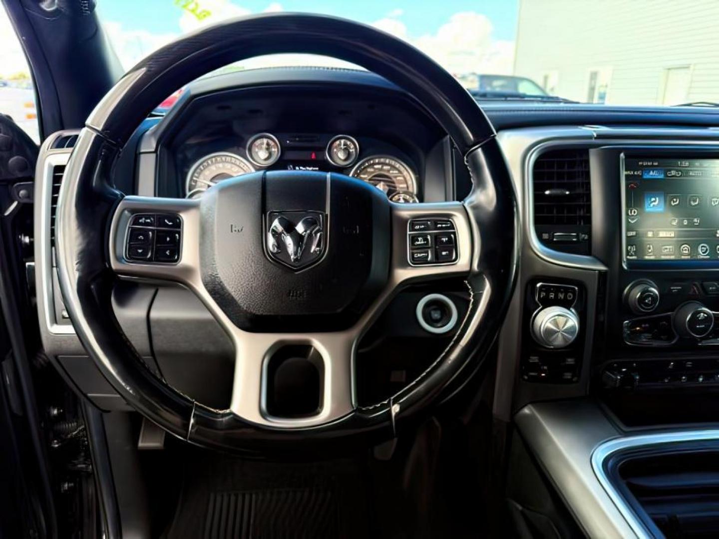 2017 BLACK /LEATHER Ram 1500 (1C6RR7PT3HS) with an 57 engine, Automatic transmission, located at 1175 N Woodruff Ave, Idaho Falls, ID, 83401, 43.506901, -111.999657 - At Timberline Auto, finding a great deal on your next vehicle is always easy! Our experienced sales staff's goal is to help find you the right vehicle at the right price! Our knowledgeable finance department has options for almost any credit score. We offer extended service contract options to prote - Photo#14