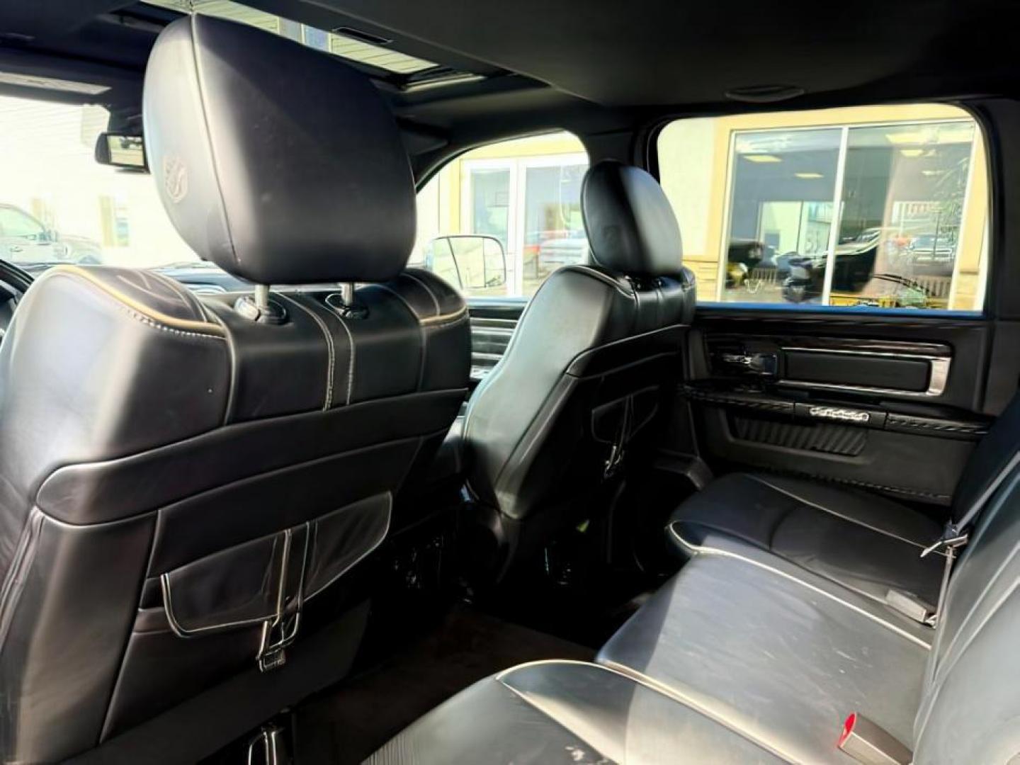 2017 BLACK /LEATHER Ram 1500 (1C6RR7PT3HS) with an 57 engine, Automatic transmission, located at 1175 N Woodruff Ave, Idaho Falls, ID, 83401, 43.506901, -111.999657 - At Timberline Auto, finding a great deal on your next vehicle is always easy! Our experienced sales staff's goal is to help find you the right vehicle at the right price! Our knowledgeable finance department has options for almost any credit score. We offer extended service contract options to prote - Photo#23