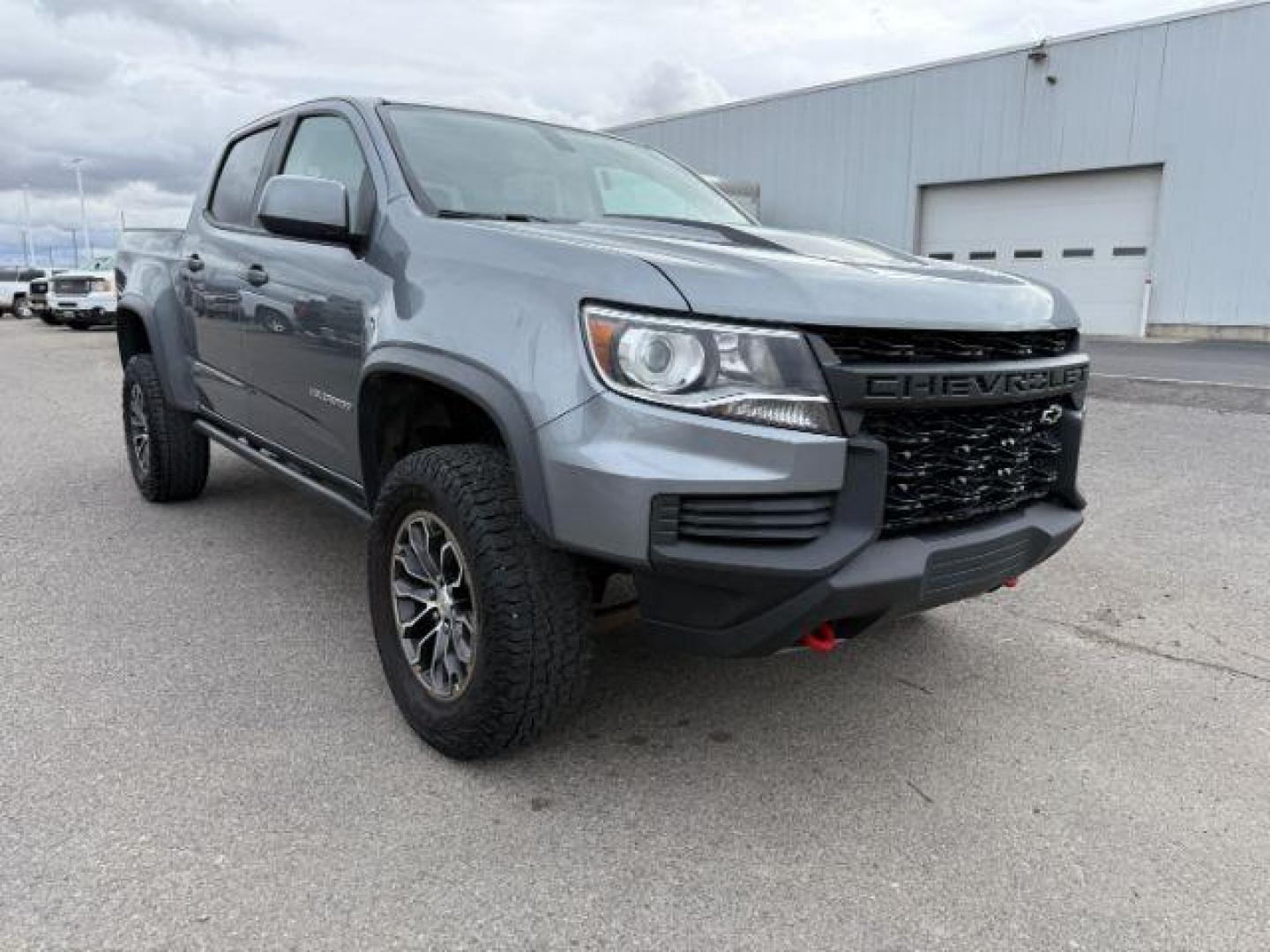2021 GRAY /Jet Black Chevrolet Colorado (1GCGTEEN9M1) with an 36L V-6 gasoline direct injection engine, Automatic transmission, located at 1175 N Woodruff Ave, Idaho Falls, ID, 83401, 43.506901, -111.999657 - At Timberline Auto, finding a great deal on your next vehicle is always easy! Our experienced sales staff's goal is to help find you the right vehicle at the right price! Our knowledgeable finance department has options for almost any credit score. We offer extended service contract options to prote - Photo#33