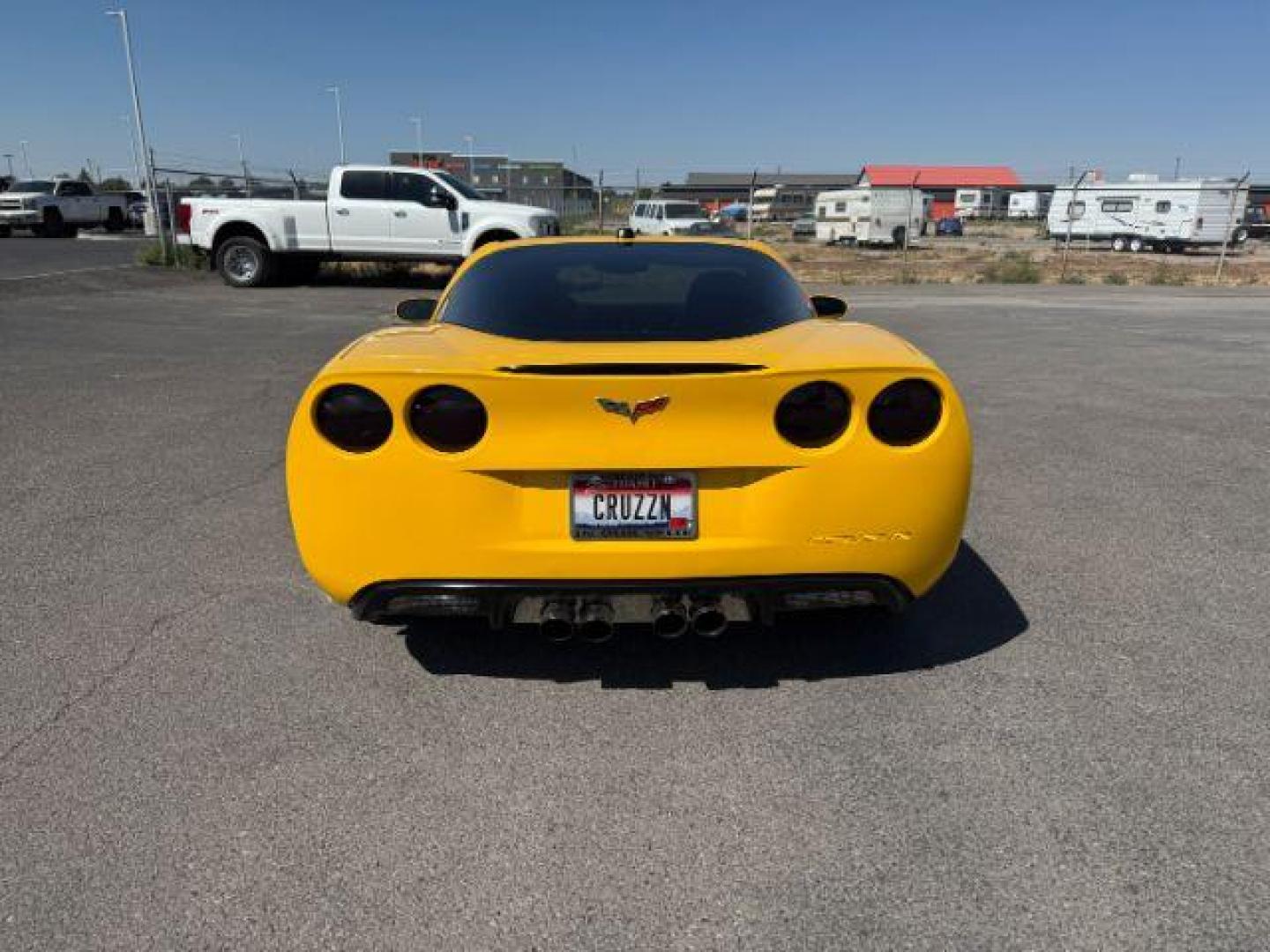 2005 YELLOW /LEATHER Chevrolet Corvette (1G1YY24U355) with an 60 engine, Manual transmission, located at 1175 N Woodruff Ave, Idaho Falls, ID, 83401, 43.506901, -111.999657 - Photo#19
