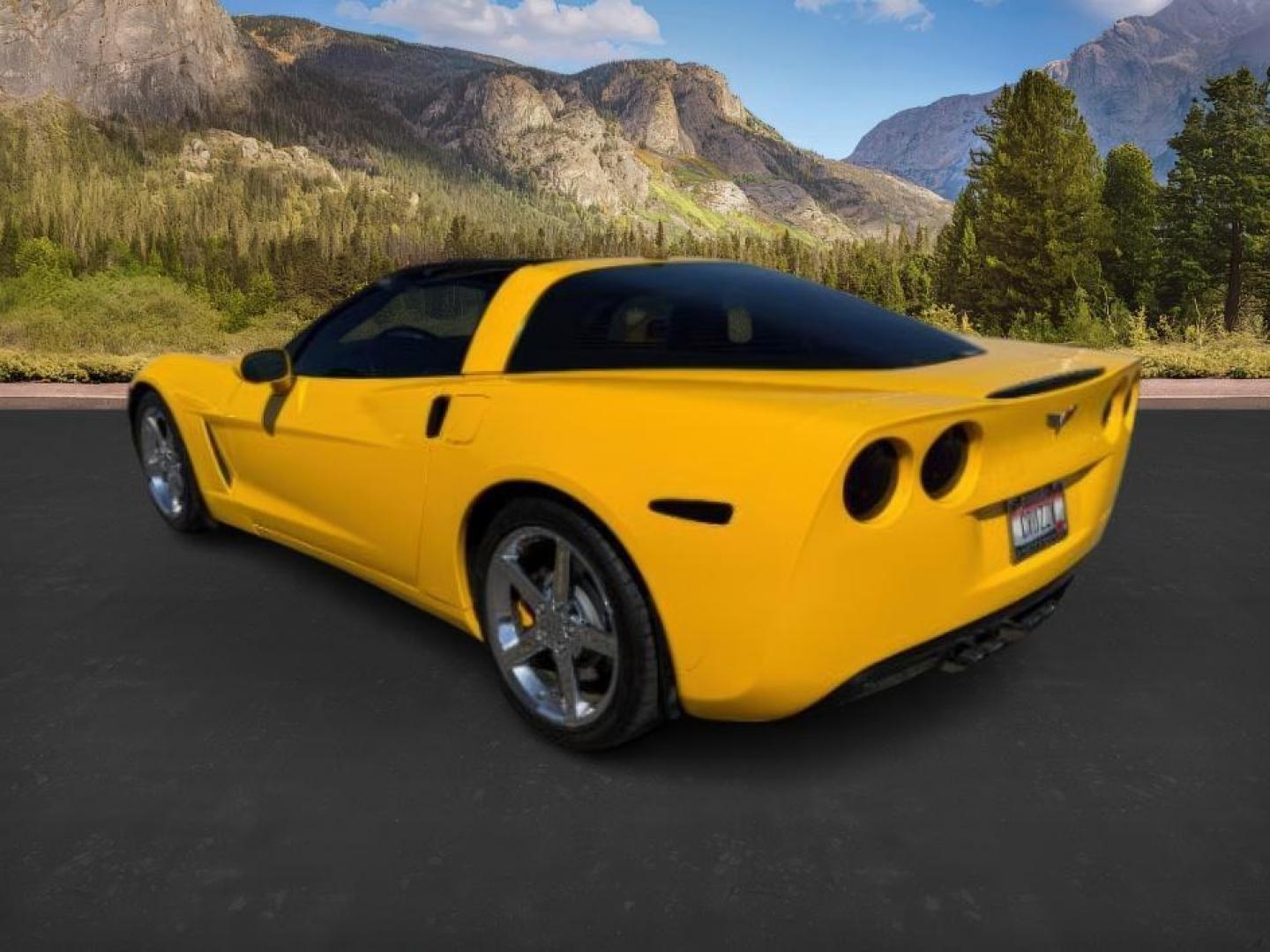 2005 YELLOW /LEATHER Chevrolet Corvette (1G1YY24U355) with an 60 engine, Manual transmission, located at 1175 N Woodruff Ave, Idaho Falls, ID, 83401, 43.506901, -111.999657 - Photo#2