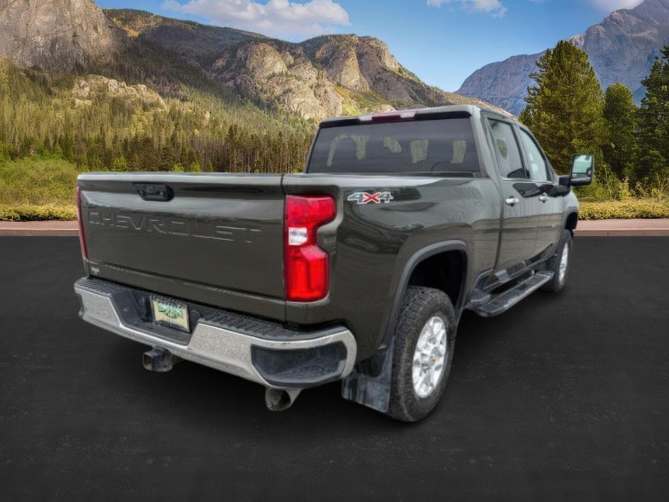 2022 Greenstone Metallic /Jet Black Chevrolet Silverado LTZ (1GC4YUEY1NF) with an V8, 6.6L engine, 10-speed automatic transmission, located at 1175 N Woodruff Ave, Idaho Falls, ID, 83401, 43.506901, -111.999657 - <b>Vehicle Details</b><br>Drive home capability and luxury in this pre-owned 2022 Chevrolet Silverado 3500 LTZ, now available in Idaho Falls, ID. Built for demanding jobs and long hauls, this 4WD heavy-duty pickup is powered by a V8 6.6L Diesel engine that delivers impressive strength, confident tow- Photo#33