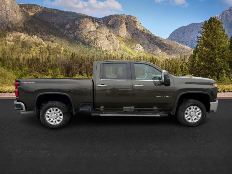 2022 Greenstone Metallic /Jet Black Chevrolet Silverado LTZ (1GC4YUEY1NF) with an V8, 6.6L engine, 10-speed automatic transmission, located at 1175 N Woodruff Ave, Idaho Falls, ID, 83401, 43.506901, -111.999657 - <b>Vehicle Details</b><br>Drive home capability and luxury in this pre-owned 2022 Chevrolet Silverado 3500 LTZ, now available in Idaho Falls, ID. Built for demanding jobs and long hauls, this 4WD heavy-duty pickup is powered by a V8 6.6L Diesel engine that delivers impressive strength, confident tow- Photo#34