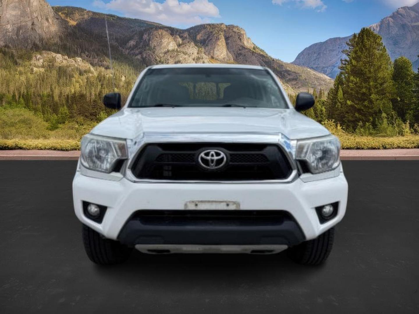 2014 Super White /Graphite Toyota Tacoma (3TMMU4FN9EM) with an 4L V-6 DOHC engine, Automatic transmission, located at 1175 N Woodruff Ave, Idaho Falls, ID, 83401, 43.506901, -111.999657 - Photo#8