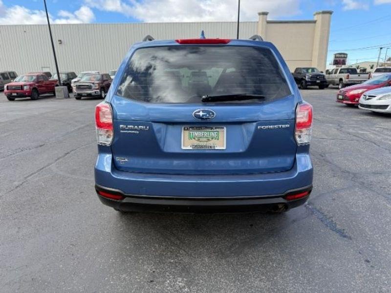 2018 Quartz Blue Pearl /Gray Subaru Forester 2.5i (CVT) (JF2SJABC4JH) with an 4 Cyl, 2.5L engine, 6-speed CVT transmission, located at 1175 N Woodruff Ave, Idaho Falls, ID, 83401, 43.506901, -111.999657 - <b>Vehicle Details</b><br>Looking for a versatile and dependable compact SUV? This 2018 Subaru Forester 2.5i Premium in Idaho Falls, ID delivers the confidence, comfort, and capability drivers want every day. Powered by a 4-cylinder, 2.5L gasoline engine and Subaru's renowned AWD system, this Subaru- Photo#3
