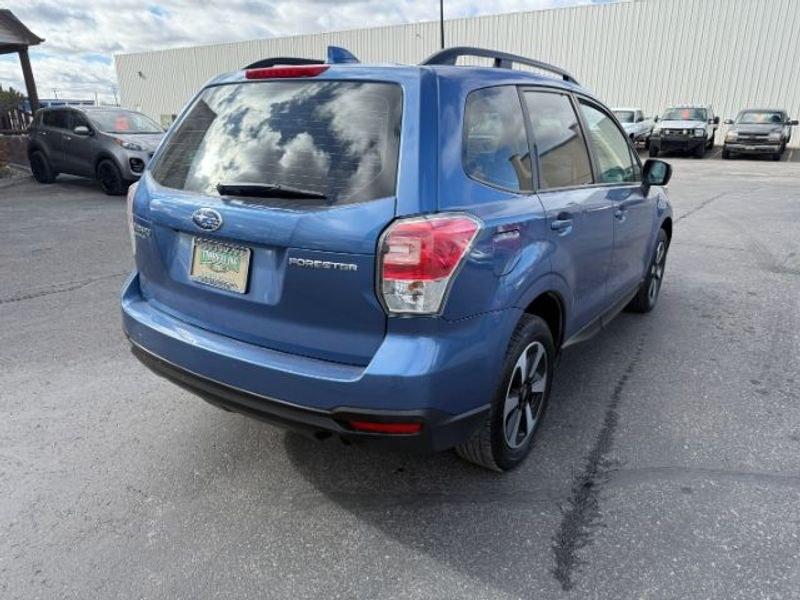 2018 Quartz Blue Pearl /Gray Subaru Forester 2.5i (CVT) (JF2SJABC4JH) with an 4 Cyl, 2.5L engine, 6-speed CVT transmission, located at 1175 N Woodruff Ave, Idaho Falls, ID, 83401, 43.506901, -111.999657 - <b>Vehicle Details</b><br>Looking for a versatile and dependable compact SUV? This 2018 Subaru Forester 2.5i Premium in Idaho Falls, ID delivers the confidence, comfort, and capability drivers want every day. Powered by a 4-cylinder, 2.5L gasoline engine and Subaru's renowned AWD system, this Subaru- Photo#6