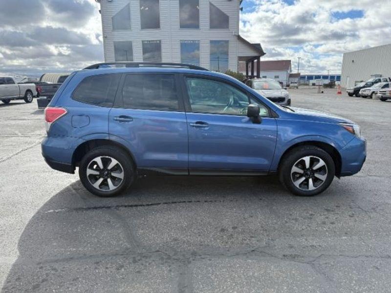 2018 Quartz Blue Pearl /Gray Subaru Forester 2.5i (CVT) (JF2SJABC4JH) with an 4 Cyl, 2.5L engine, 6-speed CVT transmission, located at 1175 N Woodruff Ave, Idaho Falls, ID, 83401, 43.506901, -111.999657 - <b>Vehicle Details</b><br>Looking for a versatile and dependable compact SUV? This 2018 Subaru Forester 2.5i Premium in Idaho Falls, ID delivers the confidence, comfort, and capability drivers want every day. Powered by a 4-cylinder, 2.5L gasoline engine and Subaru's renowned AWD system, this Subaru- Photo#7