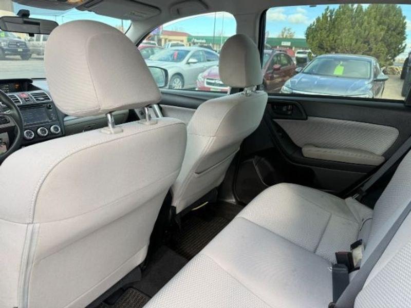 2018 Quartz Blue Pearl /Gray Subaru Forester 2.5i (CVT) (JF2SJABC4JH) with an 4 Cyl, 2.5L engine, 6-speed CVT transmission, located at 1175 N Woodruff Ave, Idaho Falls, ID, 83401, 43.506901, -111.999657 - <b>Vehicle Details</b><br>Looking for a versatile and dependable compact SUV? This 2018 Subaru Forester 2.5i Premium in Idaho Falls, ID delivers the confidence, comfort, and capability drivers want every day. Powered by a 4-cylinder, 2.5L gasoline engine and Subaru's renowned AWD system, this Subaru- Photo#19