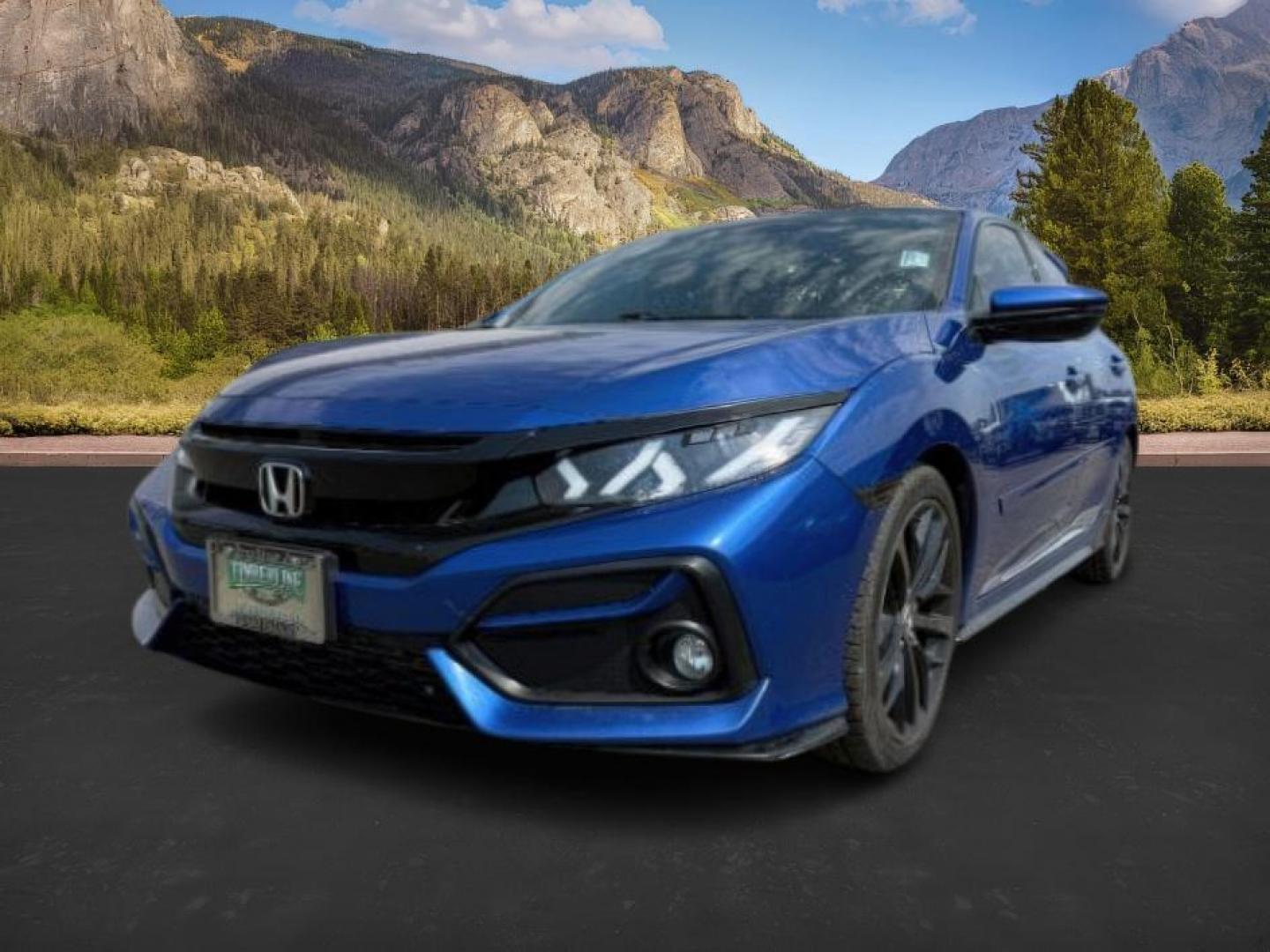 2020 BLUE /SPORT Honda Civic Hatchback (SHHFK7H90LU) with an 15 I4 TURBO engine, Automatic transmission, located at 1175 N Woodruff Ave, Idaho Falls, ID, 83401, 43.506901, -111.999657 - At Timberline Auto, finding a great deal on your next vehicle is always easy! Our experienced sales staff's goal is to help find you the right vehicle at the right price! Our knowledgeable finance department has options for almost any credit score. We offer extended service contract options to prote - Photo#0