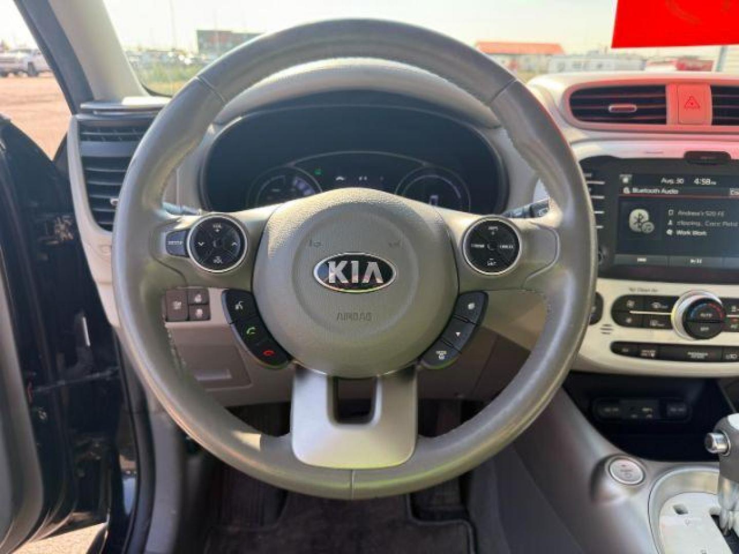2016 BLACK /Gray Two-Tone, cloth KIA Soul EV (KNDJX3AE5G7) with an ELECTRIC engine, Automatic transmission, located at 1175 N Woodruff Ave, Idaho Falls, ID, 83401, 43.506901, -111.999657 - At Timberline Auto, finding a great deal on your next vehicle is always easy! Our experienced sales staff's goal is to help find you the right vehicle at the right price! Our knowledgeable finance department has options for almost any credit score. We offer extended service contract options to prote - Photo#36