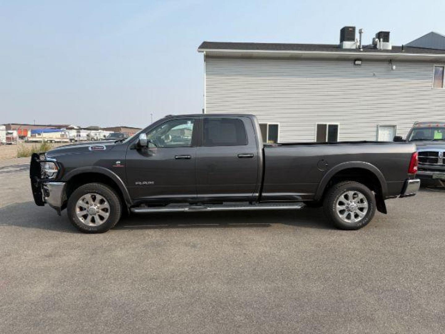2021 GRAY /Black Ram 3500 (3C63R3JL8MG) with an Cummins High Output 67L I-6 diesel direct injecti engine, Automatic transmission, located at 1175 N Woodruff Ave, Idaho Falls, ID, 83401, 43.506901, -111.999657 - At Timberline Auto, finding a great deal on your next vehicle is always easy! Our experienced sales staff's goal is to help find you the right vehicle at the right price! Our knowledgeable finance department has options for almost any credit score. We offer extended service contract options to prote - Photo#1