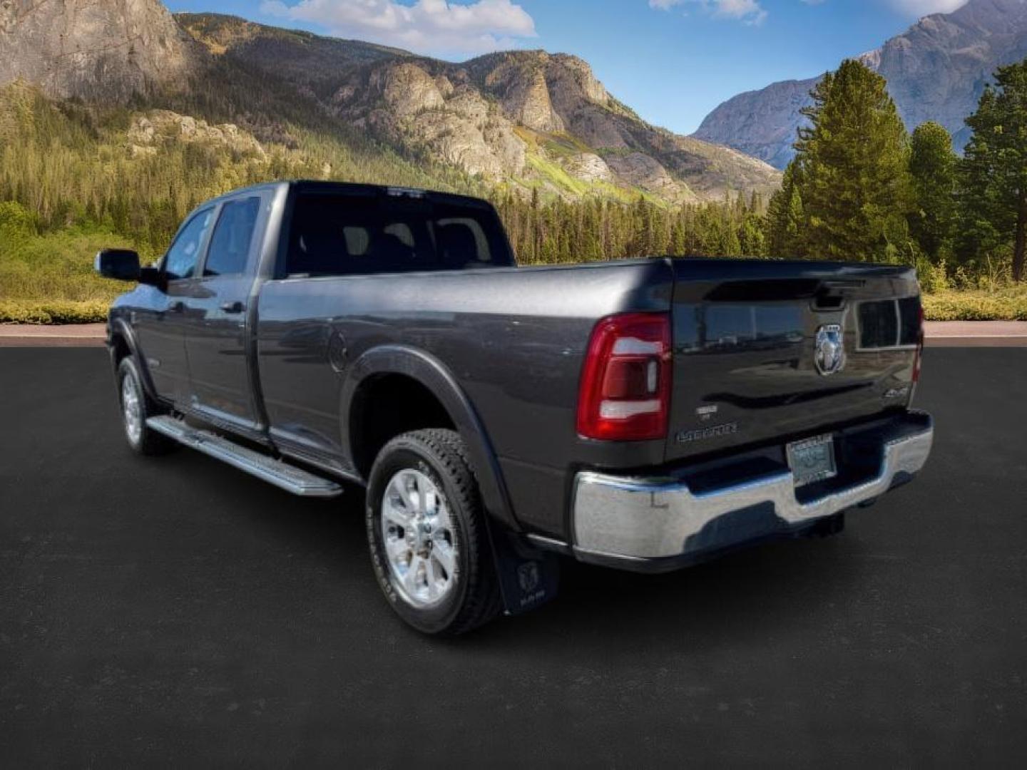 2021 GRAY /Black Ram 3500 (3C63R3JL8MG) with an Cummins High Output 67L I-6 diesel direct injecti engine, Automatic transmission, located at 1175 N Woodruff Ave, Idaho Falls, ID, 83401, 43.506901, -111.999657 - At Timberline Auto, finding a great deal on your next vehicle is always easy! Our experienced sales staff's goal is to help find you the right vehicle at the right price! Our knowledgeable finance department has options for almost any credit score. We offer extended service contract options to prote - Photo#2