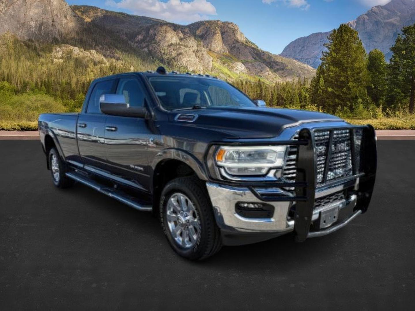 2021 GRAY /Black Ram 3500 (3C63R3JL8MG) with an Cummins High Output 67L I-6 diesel direct injecti engine, Automatic transmission, located at 1175 N Woodruff Ave, Idaho Falls, ID, 83401, 43.506901, -111.999657 - At Timberline Auto, finding a great deal on your next vehicle is always easy! Our experienced sales staff's goal is to help find you the right vehicle at the right price! Our knowledgeable finance department has options for almost any credit score. We offer extended service contract options to prote - Photo#8