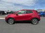 2018 RED /Ebony Buick Encore (KL4CJGSB1JB) with an ECOTEC 14L I-4 DOHC engine, Automatic transmission, located at 1175 N Woodruff Ave, Idaho Falls, ID, 83401, 43.506901, -111.999657 - At Timberline Auto, finding a great deal on your next vehicle is always easy! Our experienced sales staff's goal is to help find you the right vehicle at the right price! Our knowledgeable finance department has options for almost any credit score. We offer extended service contract options to prote - Photo#1