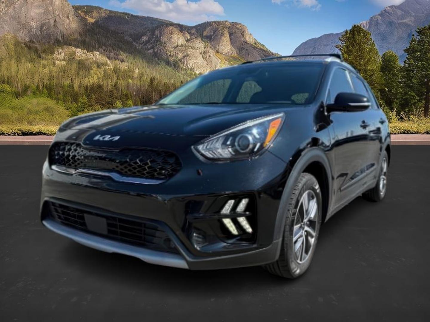 2022 Aurora Black Pearl /Charcoal KIA Niro Plug-In Hybrid (KNDCC3LD6N5) with an 16L I-4 gasoline direct injection engine, Automatic transmission, located at 1175 N Woodruff Ave, Idaho Falls, ID, 83401, 43.506901, -111.999657 - At Timberline Auto, finding a great deal on your next vehicle is always easy! Our experienced sales staff's goal is to help find you the right vehicle at the right price! Our knowledgeable finance department has options for almost any credit score. We offer extended service contract options to prote - Photo#0