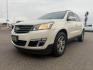 2015 WHITE /Ebony Chevrolet Traverse (1GNKVHKD0FJ) with an 36L V-6 gasoline direct injection engine, Automatic transmission, located at 1175 N Woodruff Ave, Idaho Falls, ID, 83401, 43.506901, -111.999657 - At Timberline Auto, finding a great deal on your next vehicle is always easy! Our experienced sales staff's goal is to help find you the right vehicle at the right price! Our knowledgeable finance department has options for almost any credit score. We offer extended service contract options to prote - Photo#26