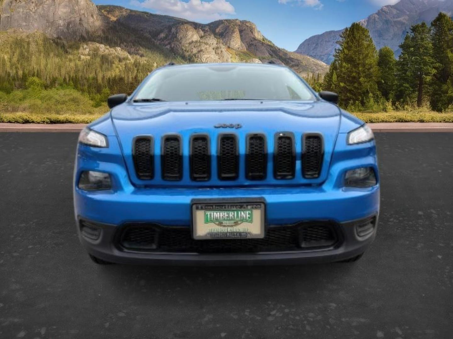 2017 Hydro Blue Pearlcoat /Black Jeep Cherokee (1C4PJMAB4HW) with an Tigershark MultiAir 24L I-4 variable valve contro engine, Automatic transmission, located at 1175 N Woodruff Ave, Idaho Falls, ID, 83401, 43.506901, -111.999657 - Photo#8