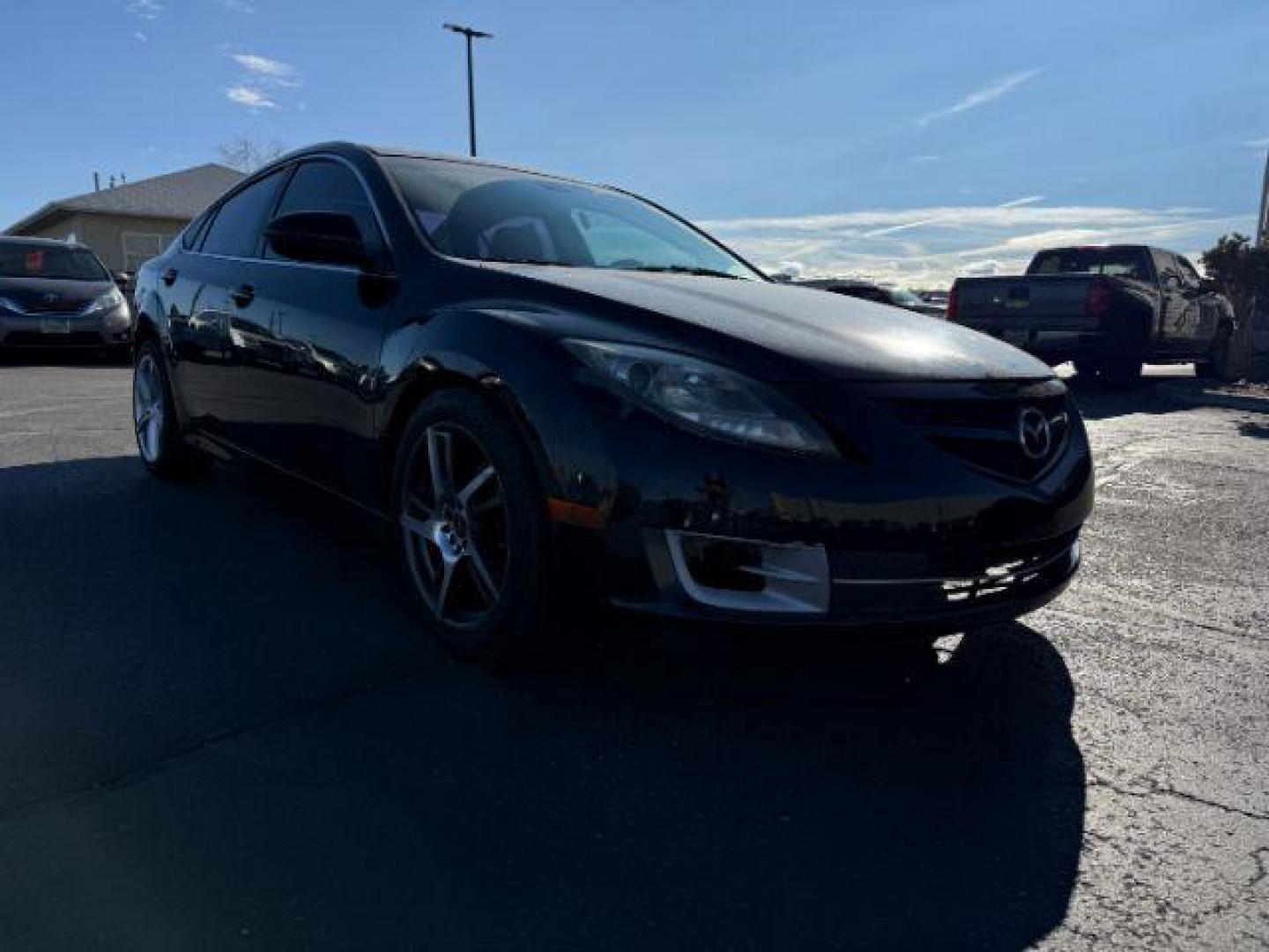 2010 Ebony Black /Black Mazda Mazda6 (1YVHZ8CB4A5) with an 37L V-6 DOHC engine, Automatic transmission, located at 1175 N Woodruff Ave, Idaho Falls, ID, 83401, 43.506901, -111.999657 - Photo#23