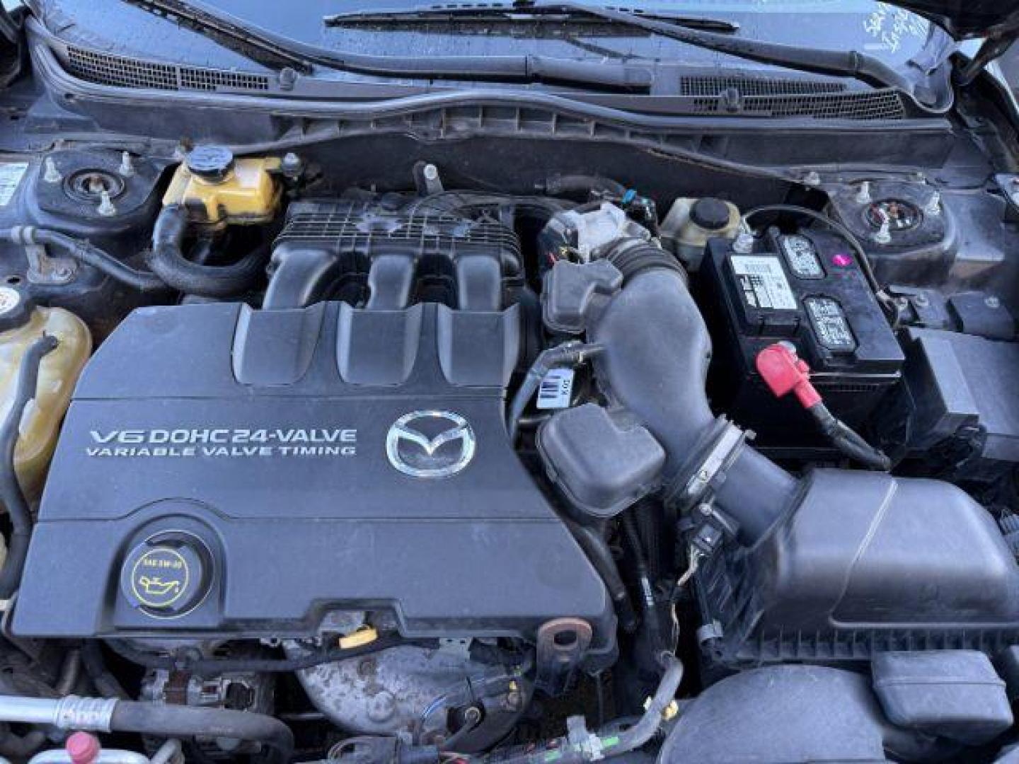 2010 Ebony Black /Black Mazda Mazda6 (1YVHZ8CB4A5) with an 37L V-6 DOHC engine, Automatic transmission, located at 1175 N Woodruff Ave, Idaho Falls, ID, 83401, 43.506901, -111.999657 - Photo#35