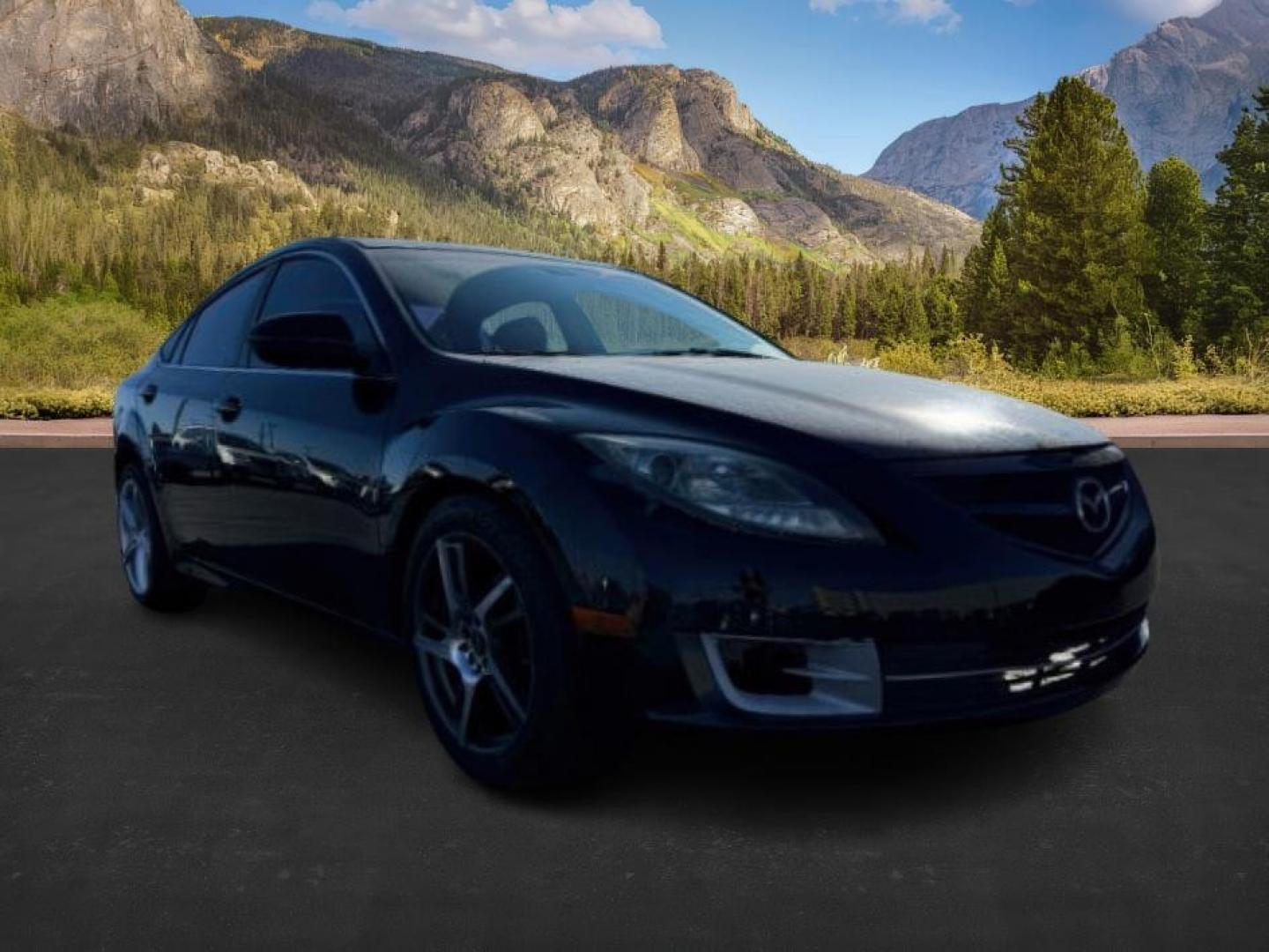 2010 Ebony Black /Black Mazda Mazda6 (1YVHZ8CB4A5) with an 37L V-6 DOHC engine, Automatic transmission, located at 1175 N Woodruff Ave, Idaho Falls, ID, 83401, 43.506901, -111.999657 - Photo#5