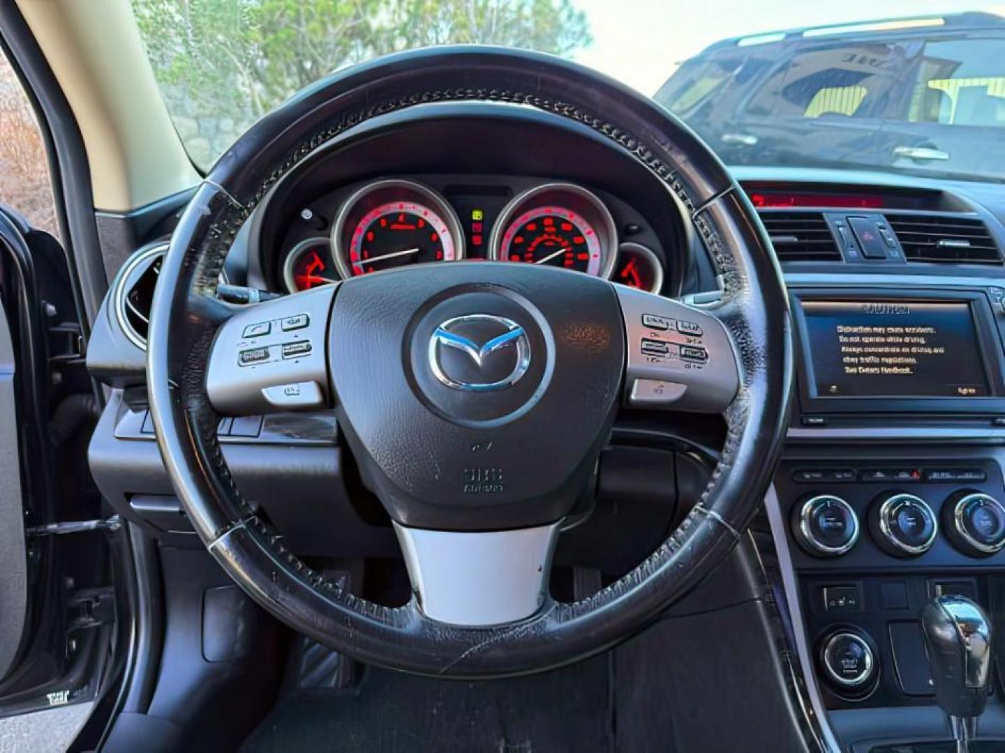 2010 Ebony Black /Black Mazda Mazda6 (1YVHZ8CB4A5) with an 37L V-6 DOHC engine, Automatic transmission, located at 1175 N Woodruff Ave, Idaho Falls, ID, 83401, 43.506901, -111.999657 - Photo#10